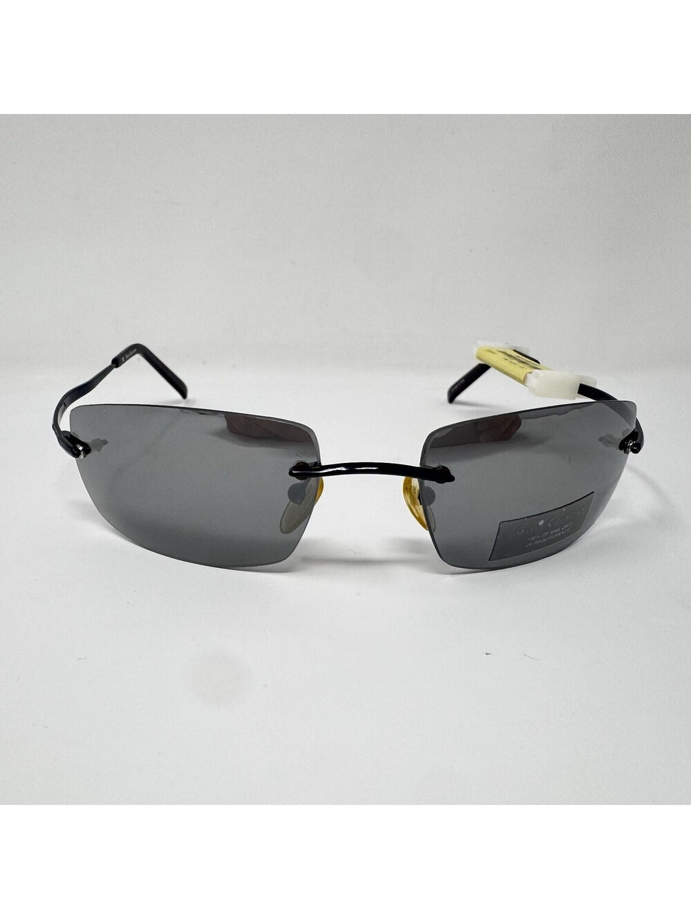 Guess Collection GU 5096 Glimmer NV-3F Purple Y2K Rimless Sunglasses 59-18-140